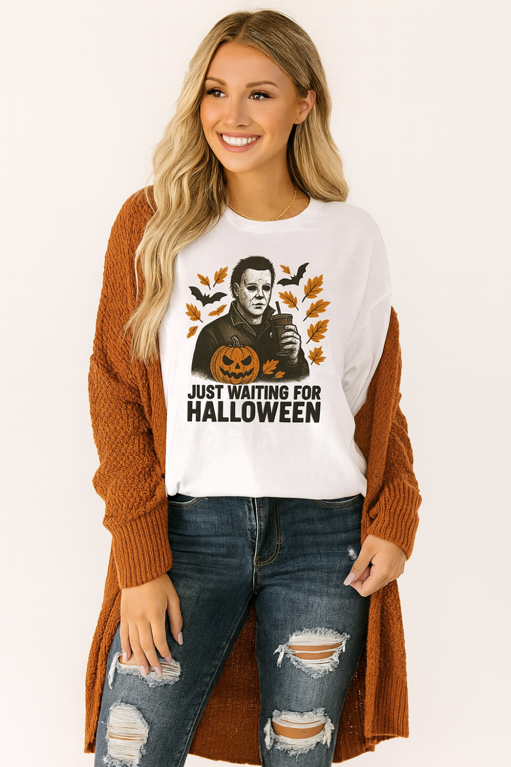 graphic t-shirt, pullover, short sleeve, drop shoulder, oversized, round neck, slightly stretchy, front view