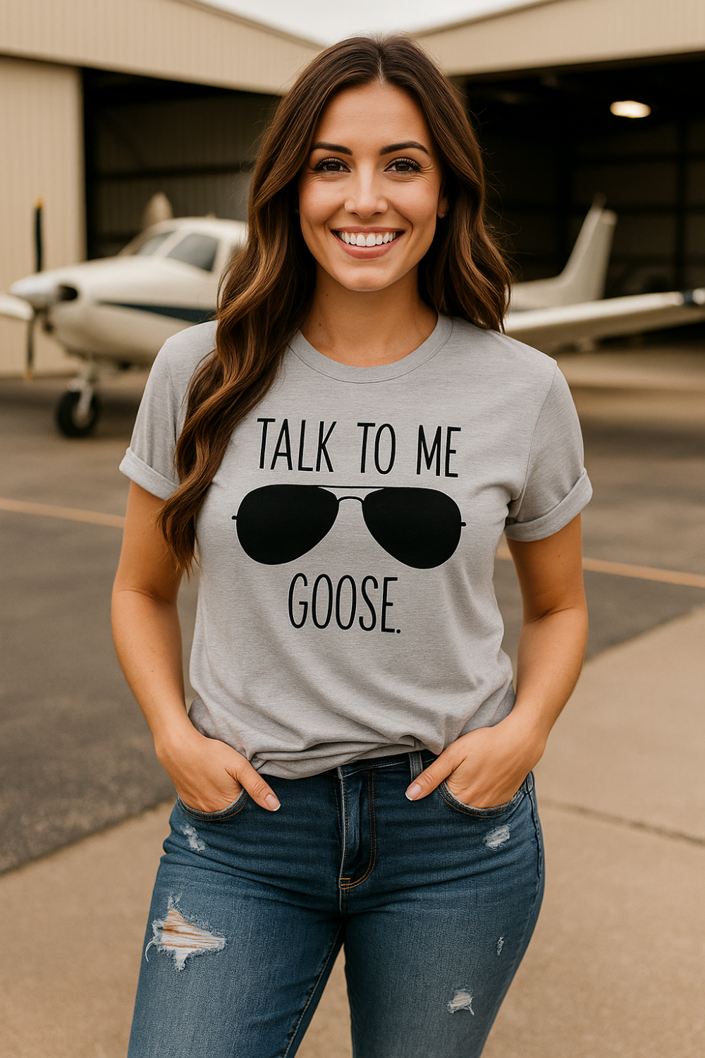 Graphic t-shirt, short sleeve, round neck, soft fabric, no stretch, front view
