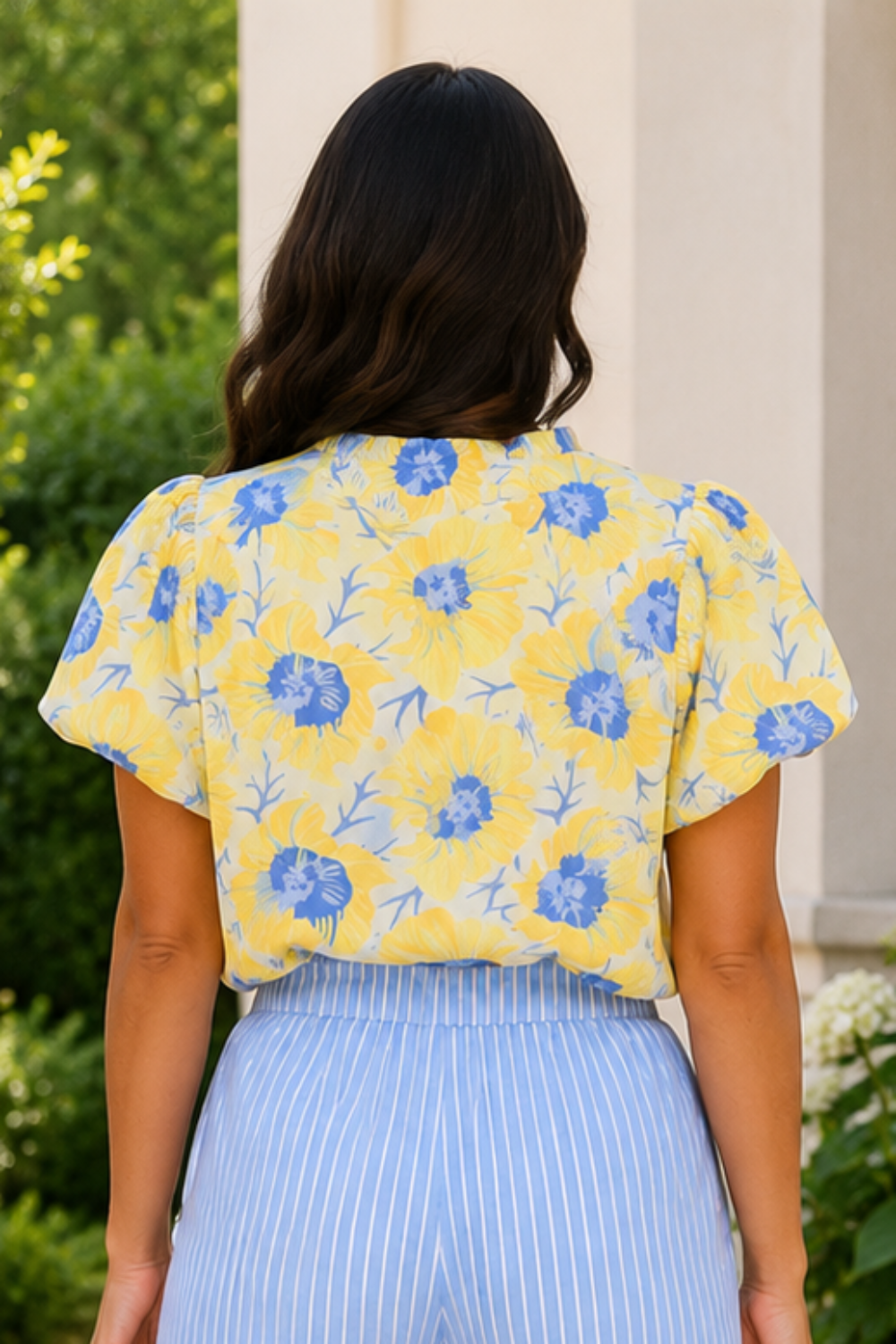 Montgomery Flowers Blouse