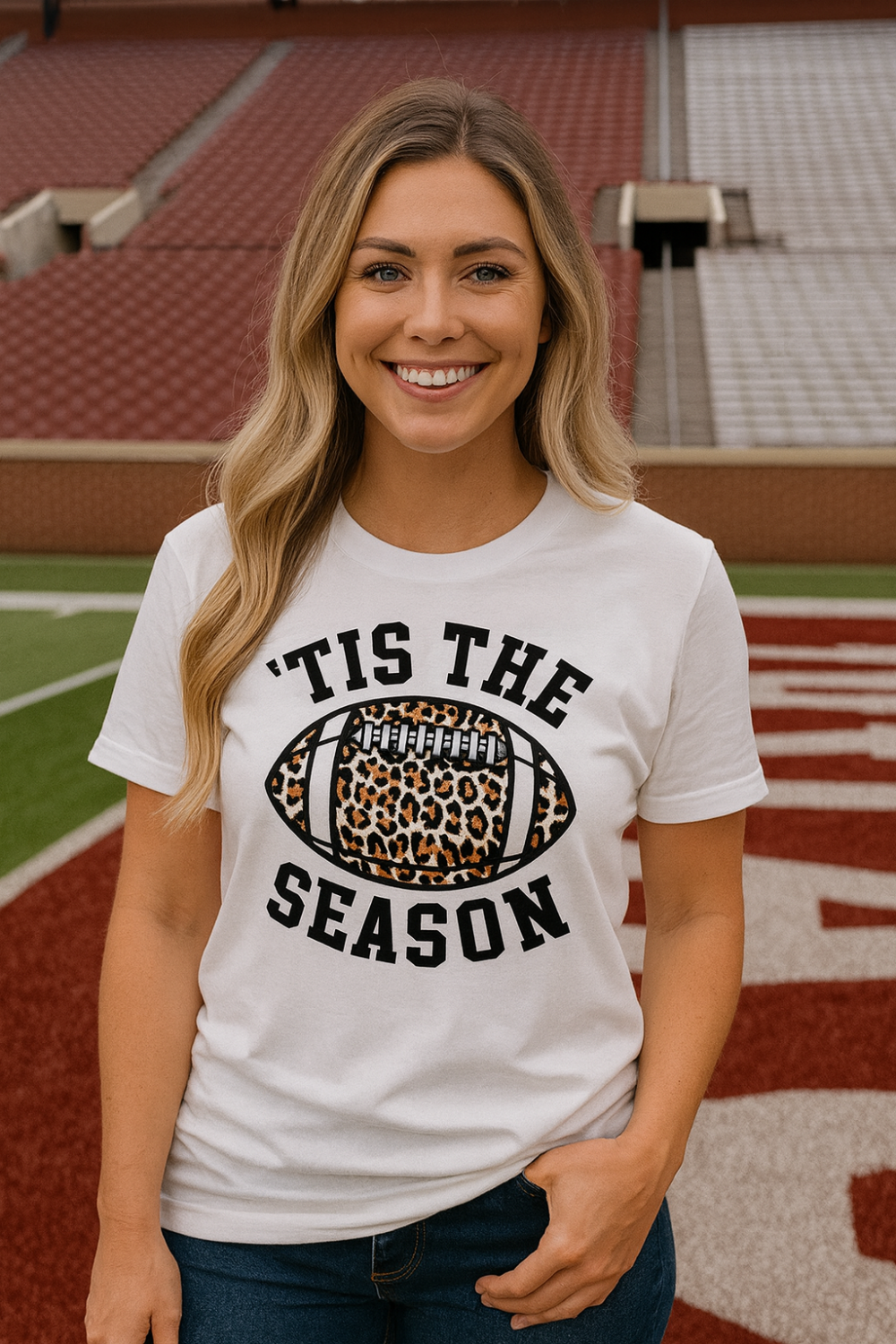 Graphic t-shirt, round neck, short sleeve shirt, pullover, slightly stretchy, front view