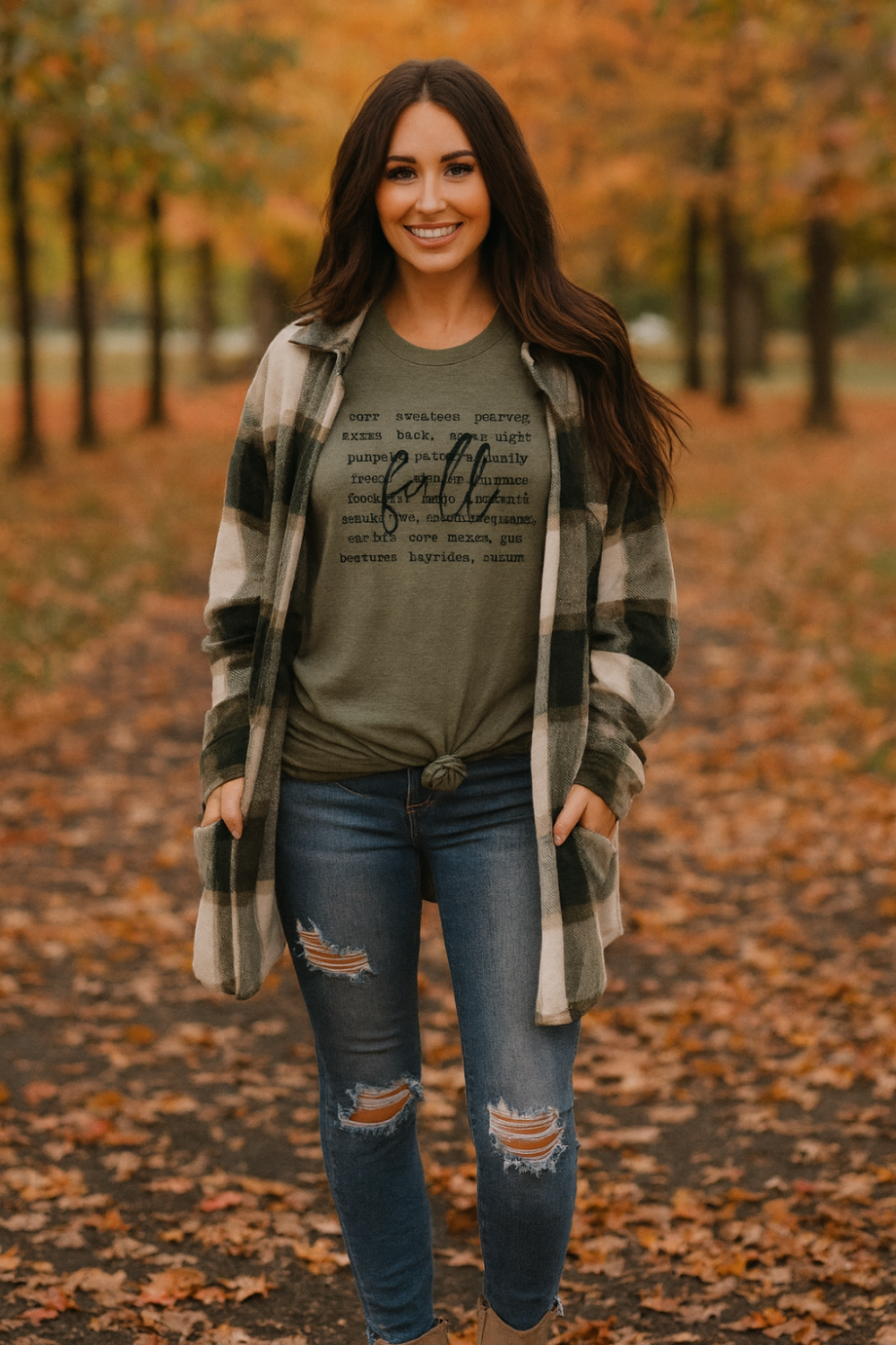 Graphic t-shirt, pullover, short sleeve, round neck, drop shoulder, soft fabric, no stretch, front view